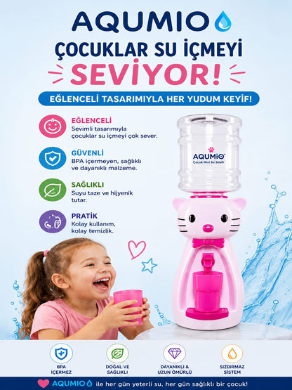 AQUMIO® 💧Çocuk Mini Su Sebili 2.5L